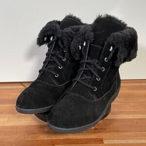 Style & Co Aubreyy Lace-up Winter Boots black 10m